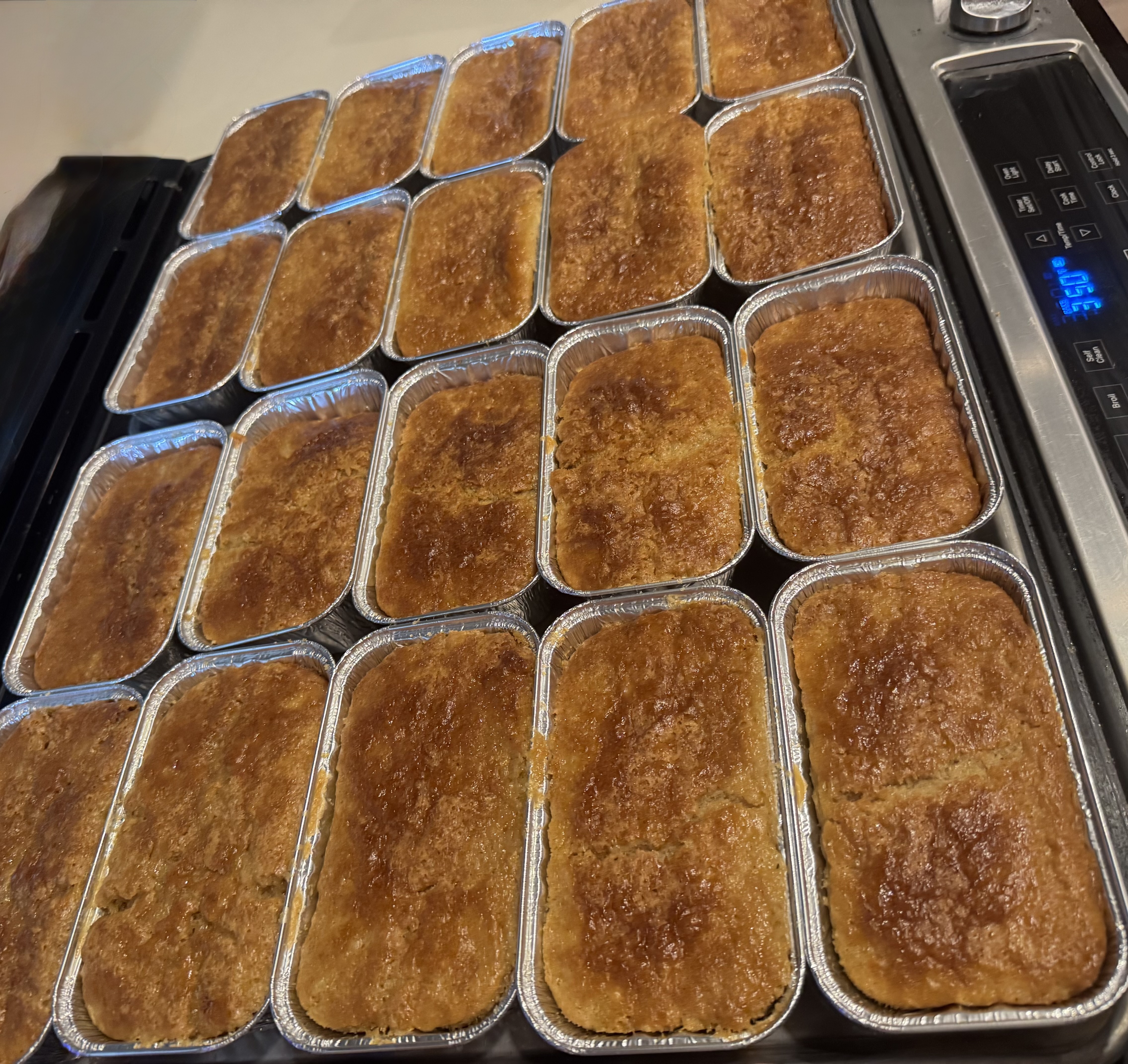Cinnamon Peach Loaf 9x5
