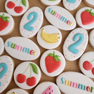 Mini Decorated Cookies