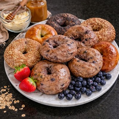 Sourdough Bagels