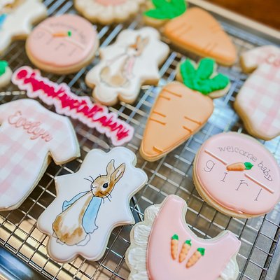 Royal Icing Decorated Sugar Cookies 