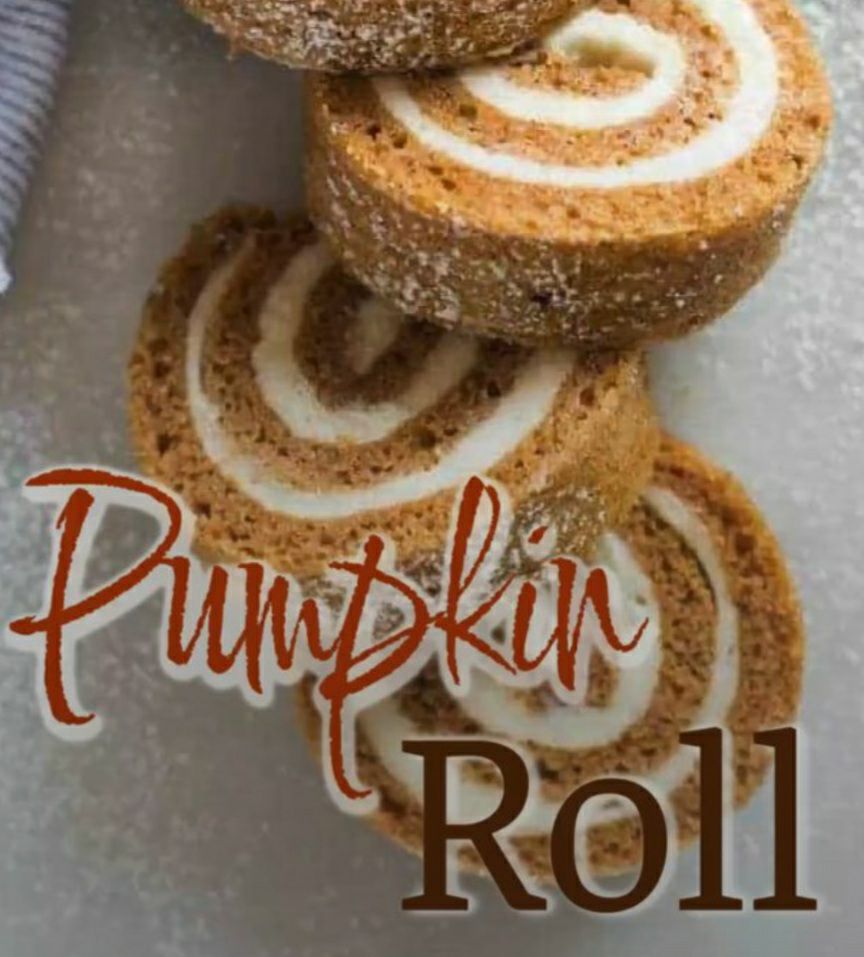 Pumpkin Roll With Nuts Or Chocolate Chips 