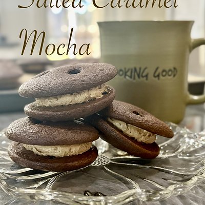 3” Salted Caramel Mocha Whoopie Pie 