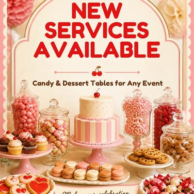 Package 1 Candy/dessert Table 