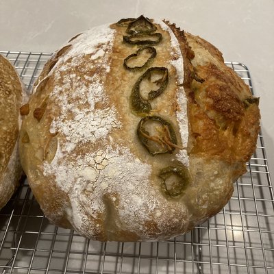 Jalapeño Cheddar Sourdough