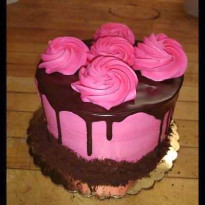 Pink Cake/Drip