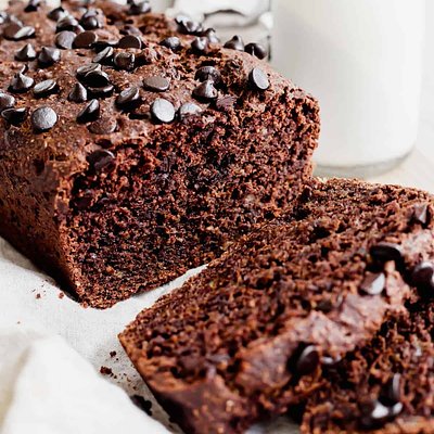 Homemade Banana Bread Double Chocolate Chip 