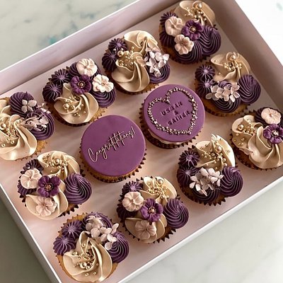Elegant Swirl Cupcakes