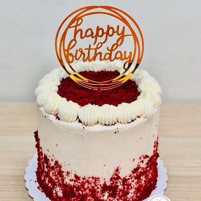 Rich Red Velvet Cake