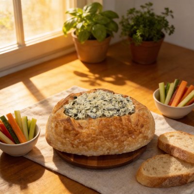 Sourdough Vegetable Dipper