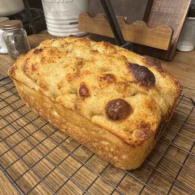 Classic Focaccia Sourdough Sandwich Loaf