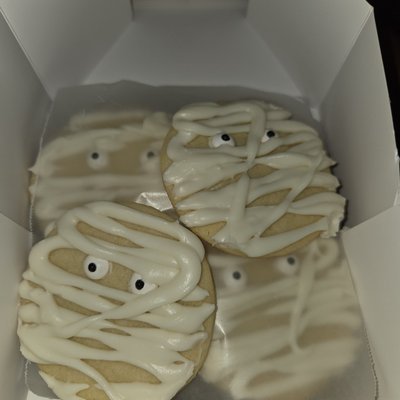 Mummy Sugar Cookies 