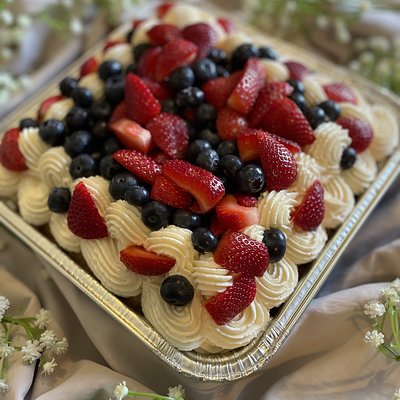 Tres Leches cake (single layer)