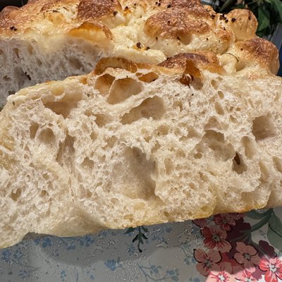 12 Inch Garlic & Sea Salt Focaccia 