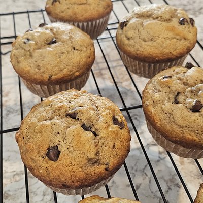 Banana Chocolate Chip Muffins