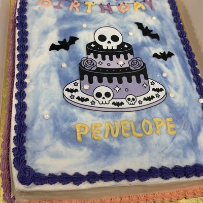 Half Sheet Cake 11x15 (feeds 30)