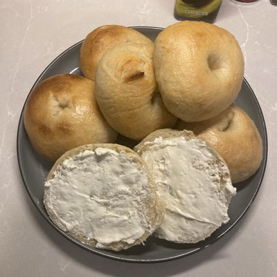 Sourdough Plain Bagles