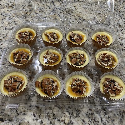 Dozen Cupcake Size cheesecakes - Local Delivery Only