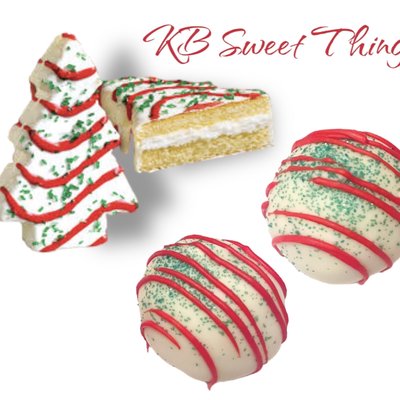 9pc Holiday Cake Truffles 