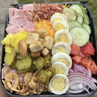 Loaded Salad (ham or turkey) 