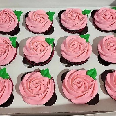 Rosette Cupcakes 