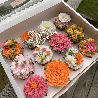 Floral Cupcakes Start At 4.25