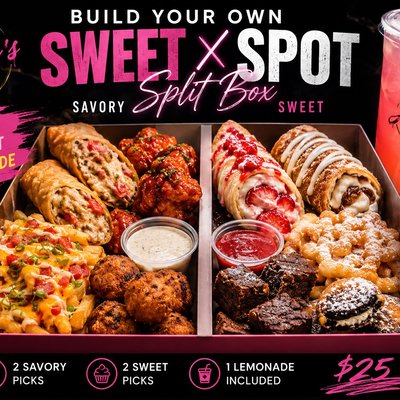 BUILD YOUR OWN SWEET SPOT SPLIT BOX 🔥🍓