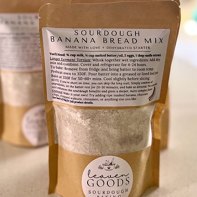 Sourdough Banana Bread Mix