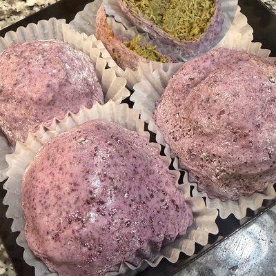 Ube Dubai Chewy Cookies