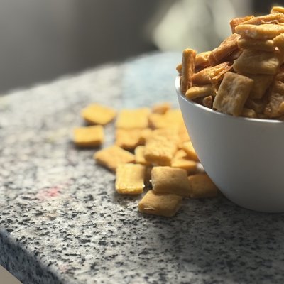 Discard Cheese Crackers
