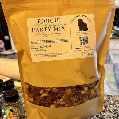 Porgie Party Mix (36 oz, 3lb bag)
