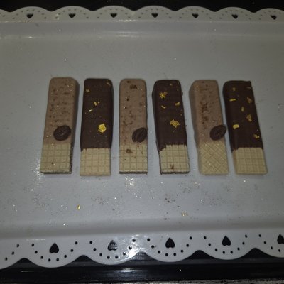 Dipped Wafer Cookies 