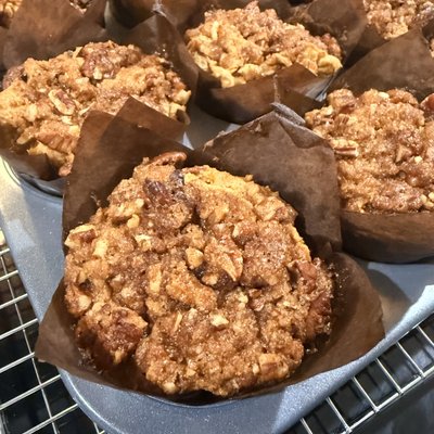 Sweet Potato Muffin w/ Pecan Streusel