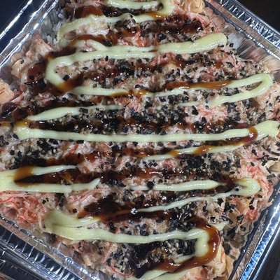 Small Crab & Shrimp Sushi Bake