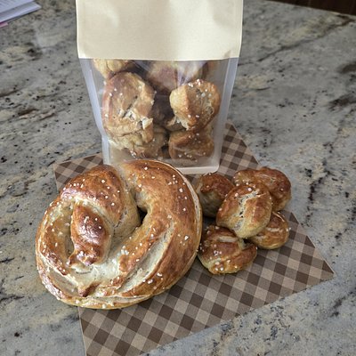 Sourdough Pretzel Bites 