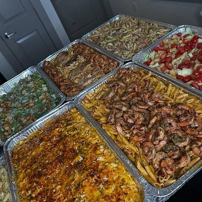 3 Full Pan Pasta Bar!