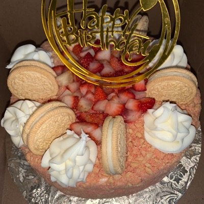 Strawberry Shortcake Cake 