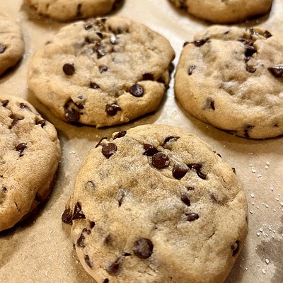 Salted Brown Butter Chocolate Chip Cookies 12 Count 