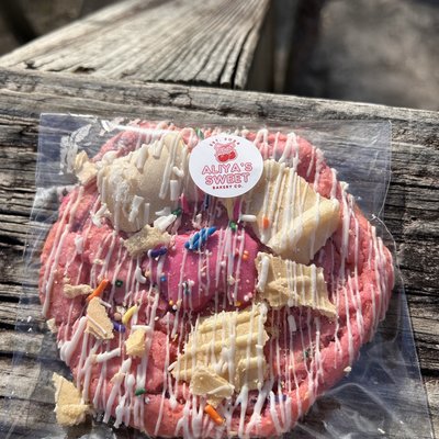 Strawberry Birthday Cake
