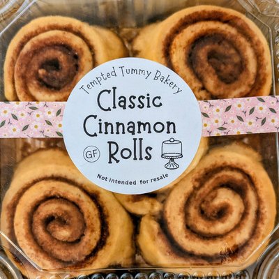 Dozen Classic Cinnamon Rolls (GF)