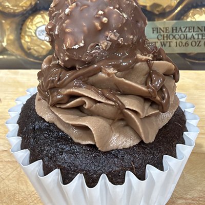 Chocolate Hazelnut Bliss Cupcakes 