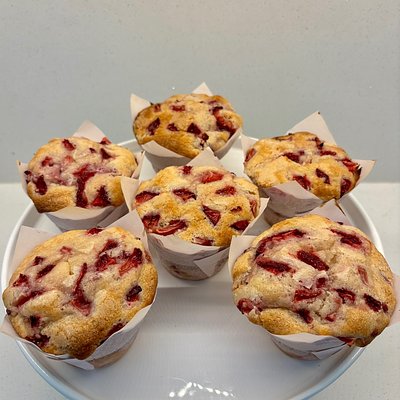 Strawberry Muffins 