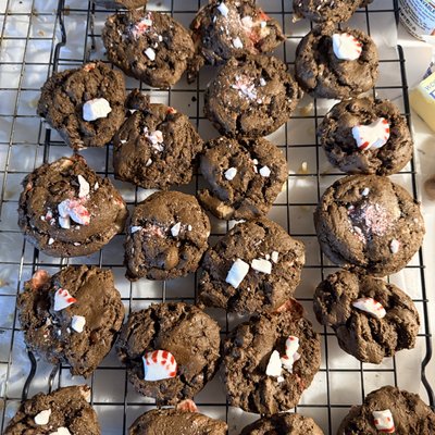 Chocolate Peppermint Cookies 1.5 Doz 