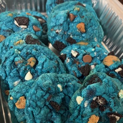 Cookie Monster cookies 