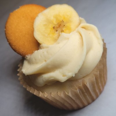 Banana Pudding Cupcake