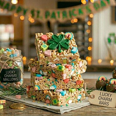 Lucky Charm Bars