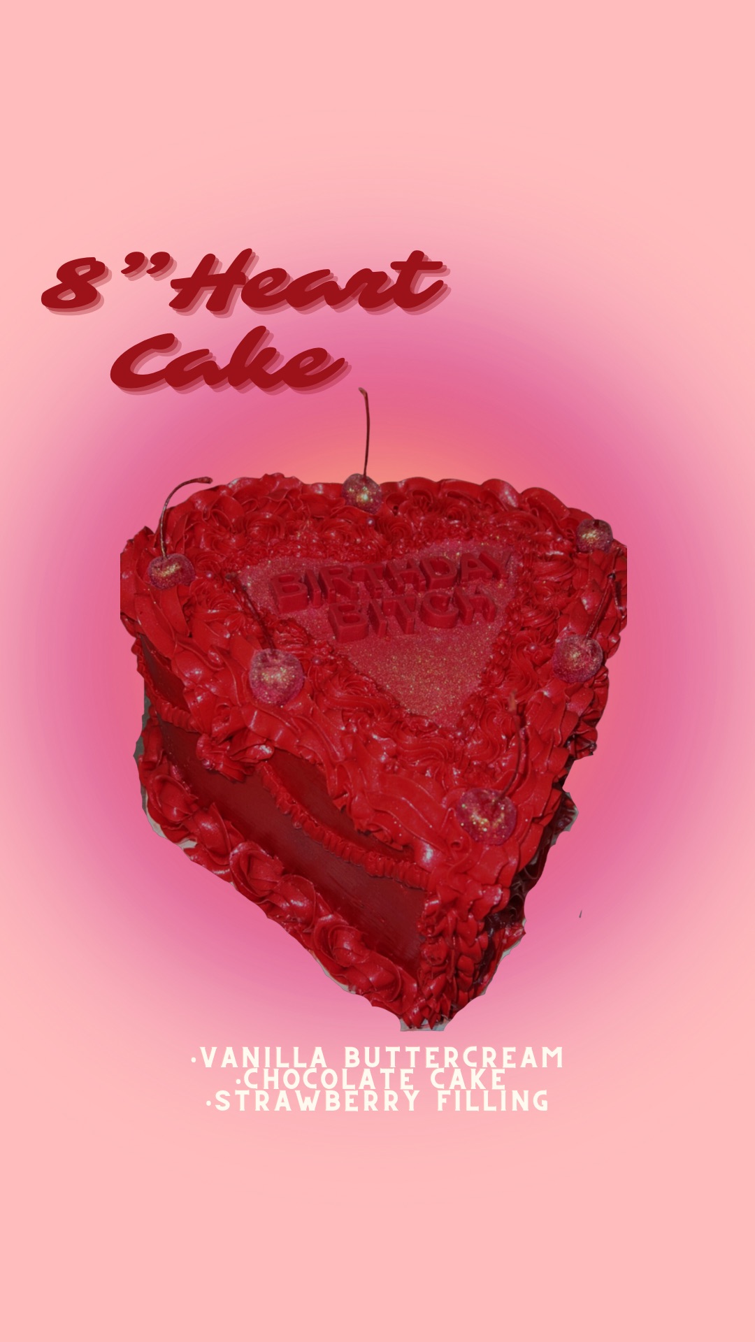 Heart Cake ❤️