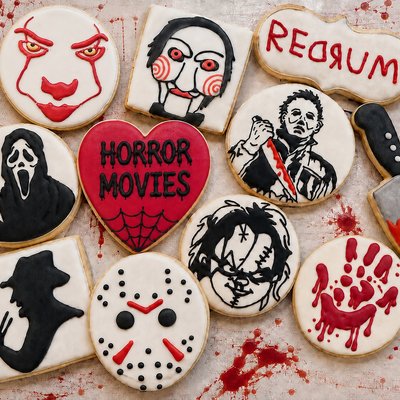 Halloween Horror Cookies 