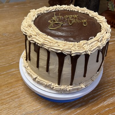 Chocolate Cake With Coffee Buttercream 