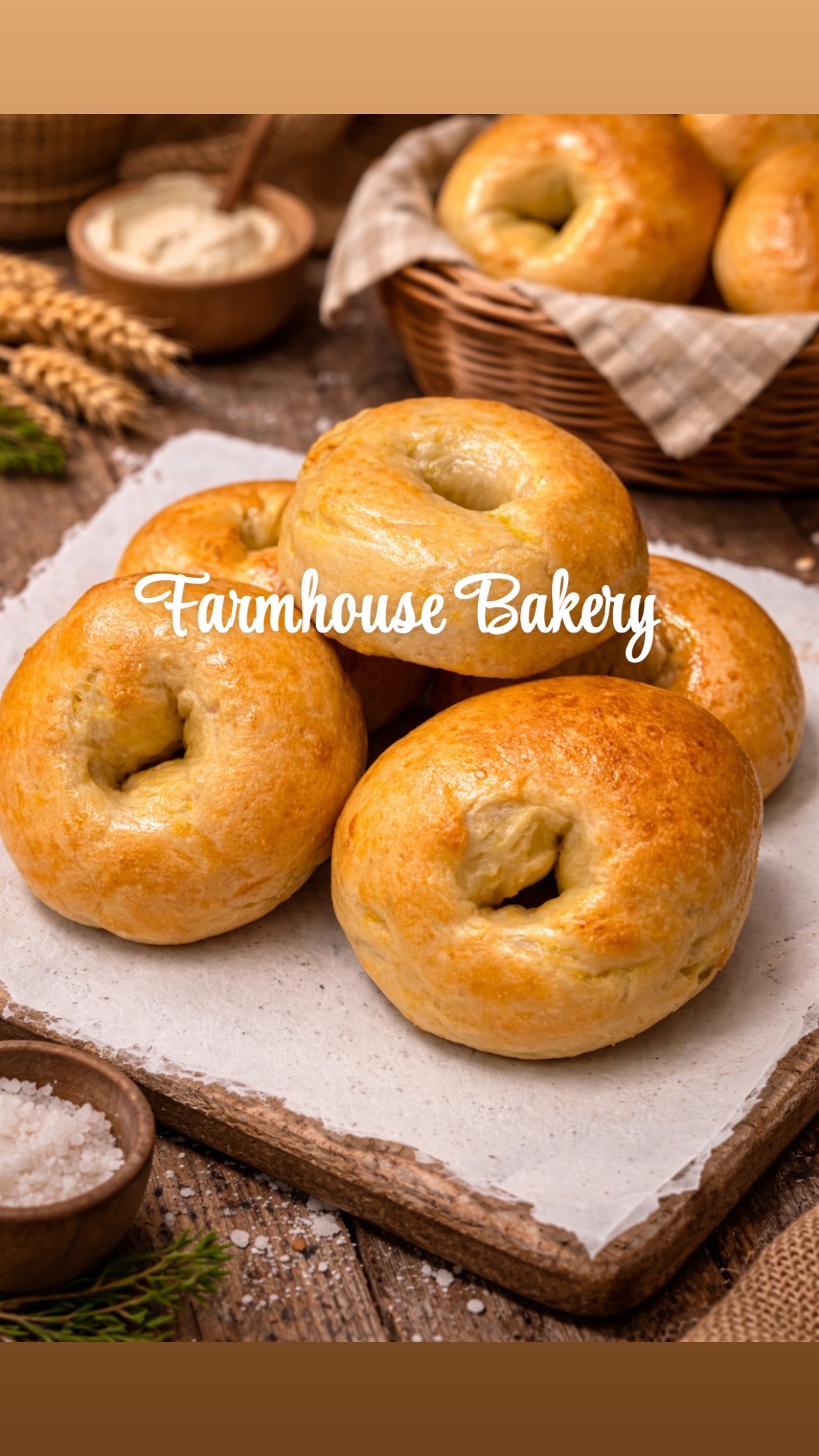 Plain Bagels 