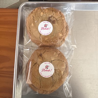 White Chocolate Caramel Cookies